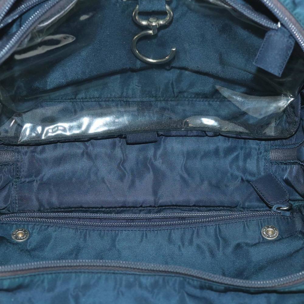 PRADA Hand Bag Nylon Navy Auth hk867 - Picture 10 of 16